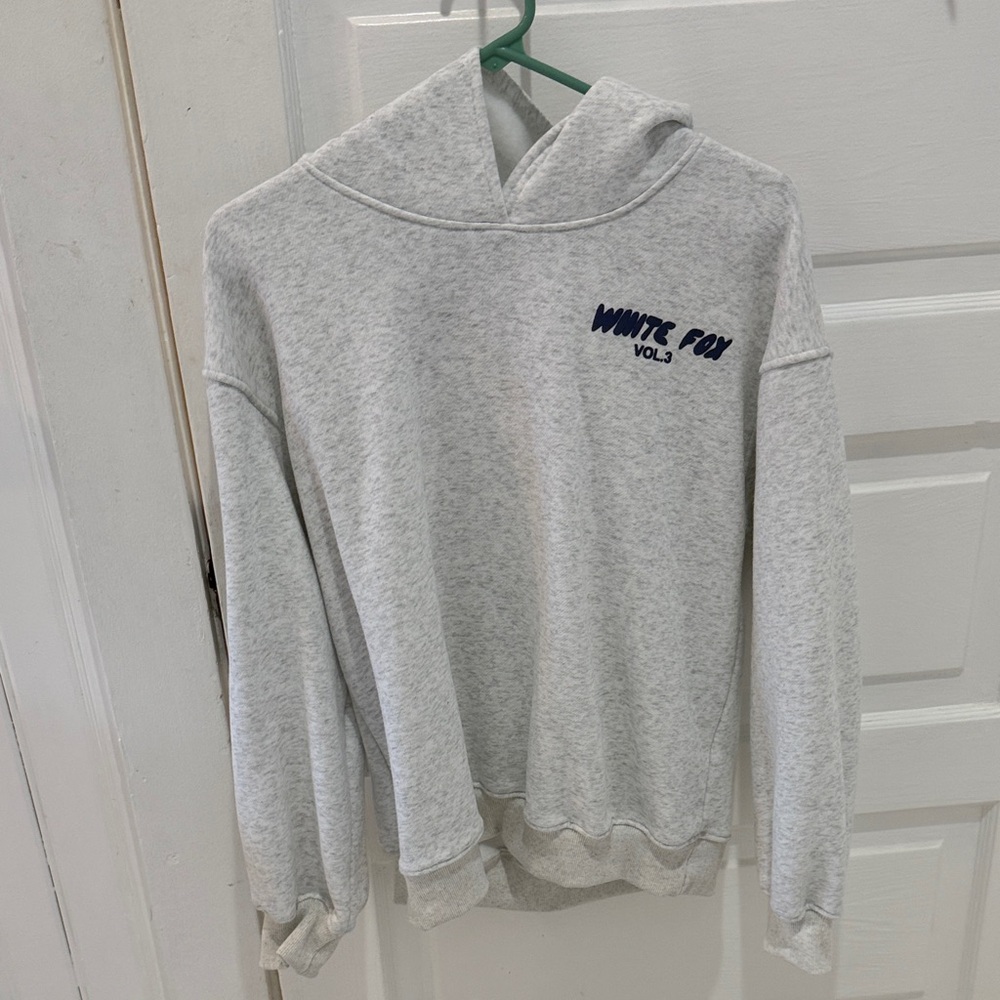White Fox Boutique Gray Hoodie